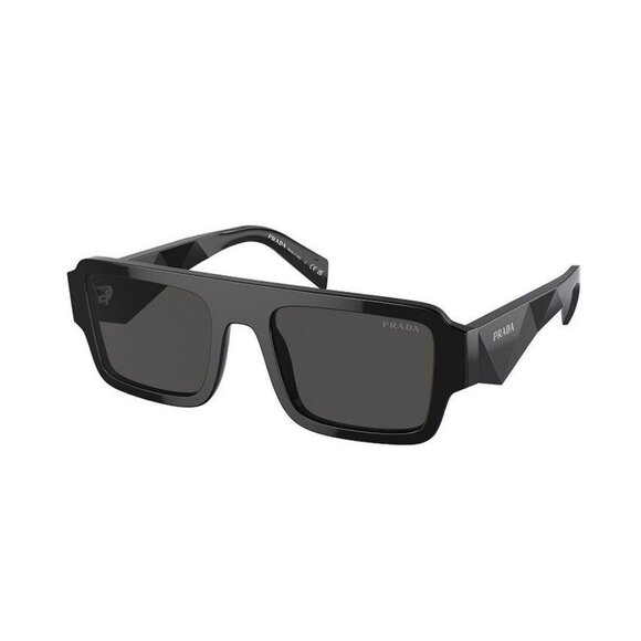 NWT PRADA SUNGLASSES BLACK - Picture 1 of 3